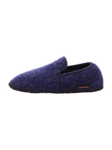 HAFLINGER Hausschuhe in Blau