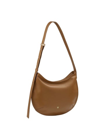 DuDu Hispani Schultertasche Leder 34 cm naturbraun