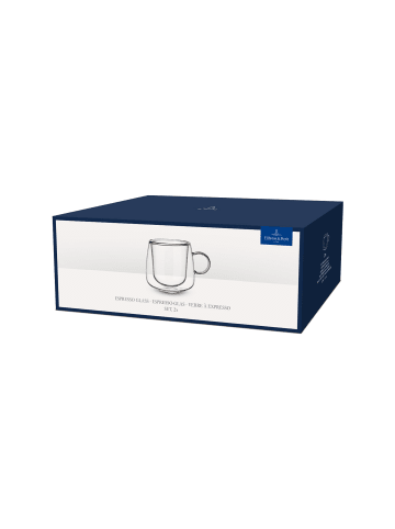 Villeroy & Boch 2er Set Espressogläser Artesano Hot & Cold 60 ml in transparent