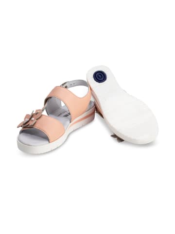 VITAFORM Hirschleder Sandalen in coralpink