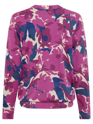 Olsen Shirt Clara in himbeer blau - 0001