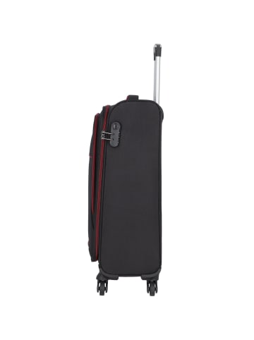 Nowi Sevilla 4 Rollen Trolley 64 cm sz-rot