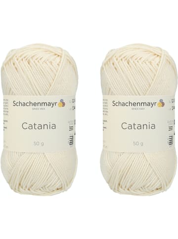 Schachenmayr since 1822 Handstrickgarne Catania, 2x50g in Creme