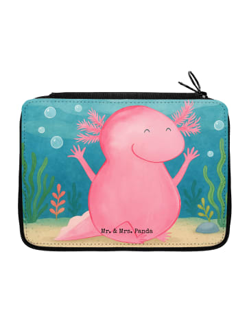 Mr. & Mrs. Panda Bleistiftetui Axolotl Hurra Design ohne Spruch in Weiß