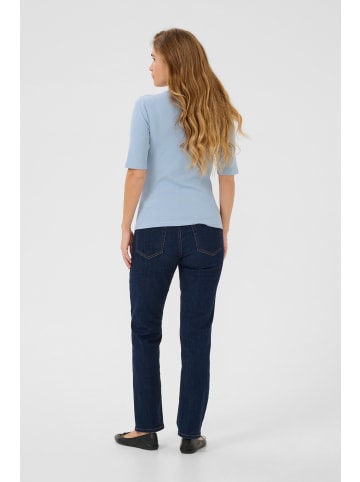 Kaffe T-shirt KAcarna Slim fit in Soft Chambray