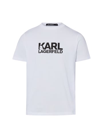 Karl Lagerfeld T-Shirt in weiß schwarz - 0005