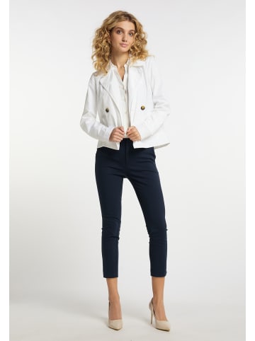 DreiMaster Klassik Damen Übergangsjacke in Wollweiss