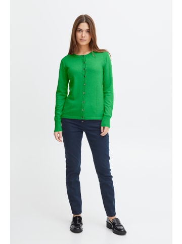 Pulz Strickjacke PZSARA Regular fit in Fern Green Melange