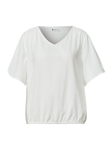 Street One V-neck Blouse w overlap in Off White