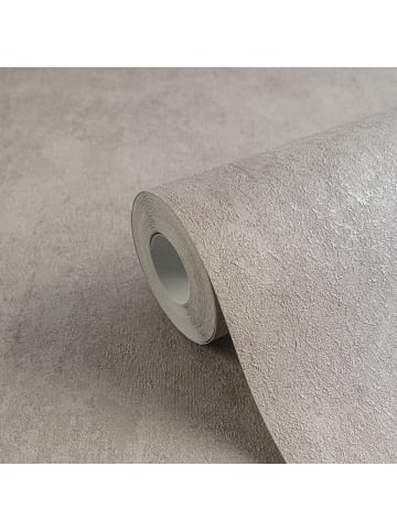 A.S. Création Tapete Concrete Shades in Greige-Rosé