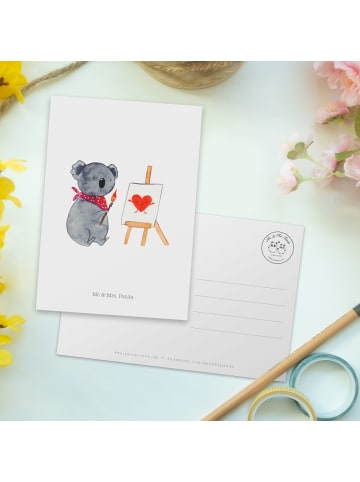 Mr. & Mrs. Panda Wanddeko Koala Künstler ohne Spruch in Weiß