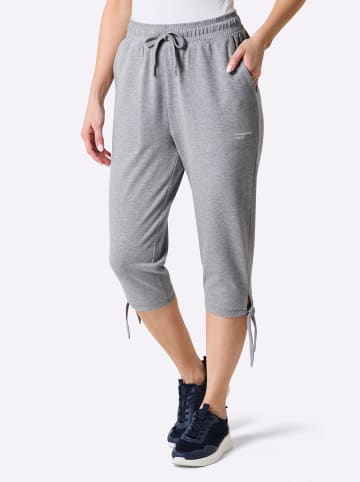 WITT WEIDEN Freizeithose in grau-meliert