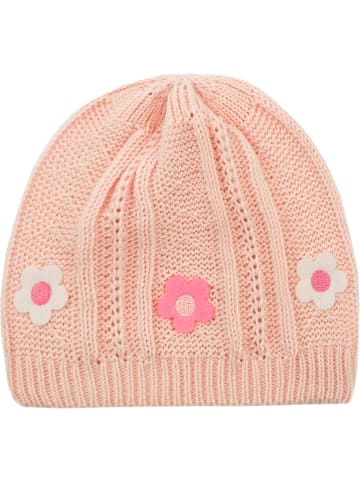 Aliap Babymütze Blume in rosa/pink