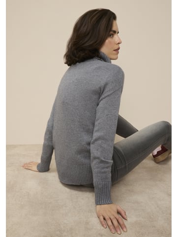 Tamaris Rollkragenpullover in salbei melange