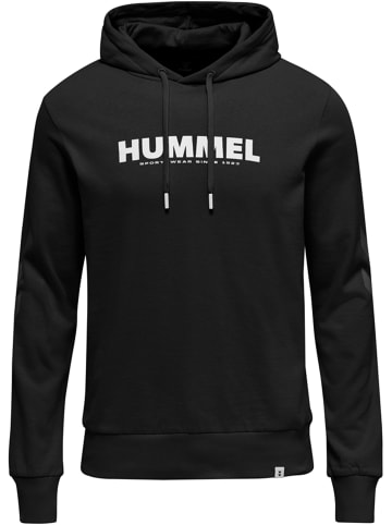 Hummel Hoodie Hmllegacy Logo Hoodie in BLACK