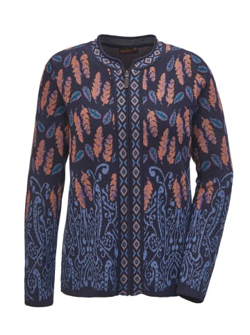 GOLDNER Langarm Jacquardjacke, Paisley-Muster in bunt / gemustert
