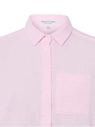 Marie Lund Hemdbluse in rosa - 0005