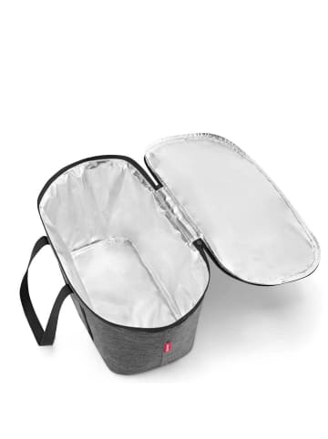 Reisenthel thermo coolerbag - Kühltasche 44.5 cm (mesh black) in twist silver