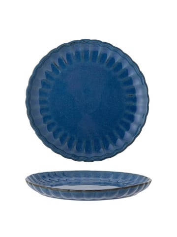 Bloomingville Kuchenteller LATINA Dunkelblau 20 cm