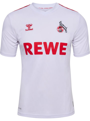 Hummel Hummel T-Shirt 1Fck 23/24 Fußball Erwachsene Schnelltrocknend in WHITE/TRUE RED