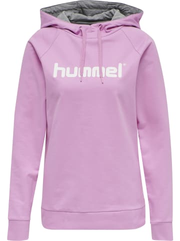 Hummel Baumwoll-Hoodie Hmlgo Cotton Logo Hoodie Woman in ORCHID