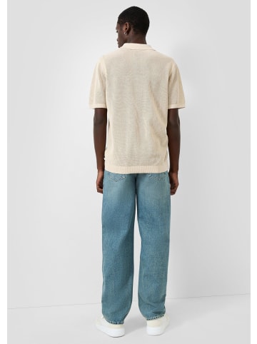 QS Polo-Shirt in 9413_beige