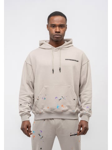 Tom Barron Jogginganzug Jogging Set Splash Print Design in GRAU