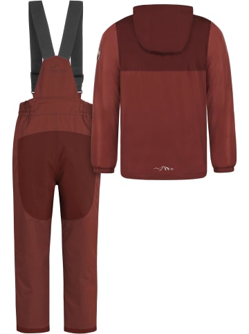 Normani Outdoor Sports Kinder WinterSet Thermohose und Thermojacke in Rot