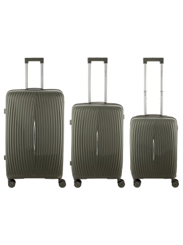 Daniel Ray Travel Castlemaine Gr. S/M/L Koffer 3-SET DR01.1620 Spinner in 03 dark green