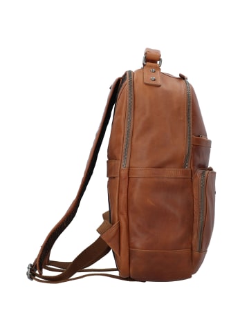 The Chesterfield Brand Austin Business-Rucksack Leder 39 cm Laptopfach in cognac