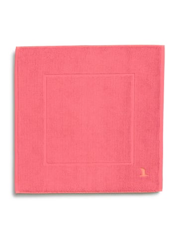 Möve Badteppich Basic in coral