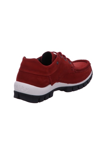 wolky Schnürschuh in rot