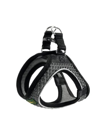 Hunter Hundegeschirr Hilo Comfort Mesh anthrazit, M, Hals 55-60 cm, Bauch 58-65 cm