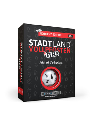 DENKRIESEN Spiel - DENKRIESEN - STADT LAND VOLLPFOSTEN® - Levels - ROTLICHT EDITION &q