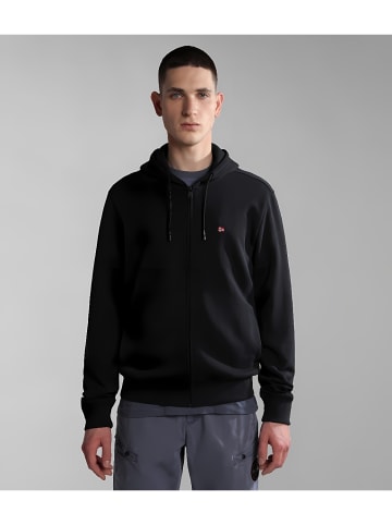 Napapijri Pullover "Balis Fzh Sum" in Schwarz