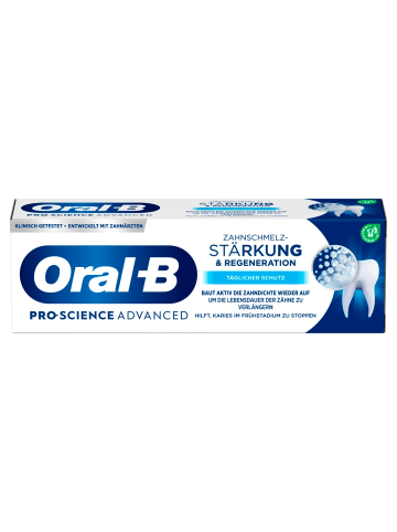 Oral-B PRO-SCIENCE ADVANCED Zahnschmelzstärkung & -regeneration Schutz in Weiß