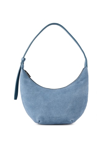 LIEBESKIND BERLIN Ryker Schultertasche XS Leder 28 cm in blue denim suede