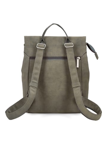 Zwei Mademoiselle.M City Rucksack 29 cm in nubuk mud
