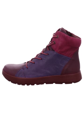 Think! Damenschnürrstiefel kalt flach  in  Rot