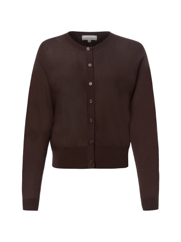 OPUS Strickjacke Desela in mocca - 0002