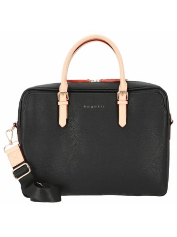 Bugatti Ella - Aktentasche 15" 37 cm (beige) in schwarz