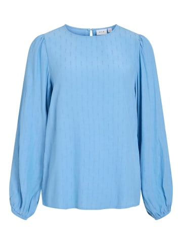 Vila Oberteil mit langen Ärmeln in Blissful Blue