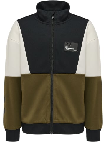 Hummel Reißverschlussjacke Hmlralph Zip Jacket in DARK OLIVE