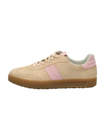Sioux Sportliche Schnürschuhe in Beige
