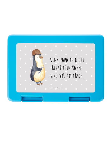 Mr. & Mrs. Panda Bento Box Wenn Papa es nicht reparieren kann, s... in Grau Pastell