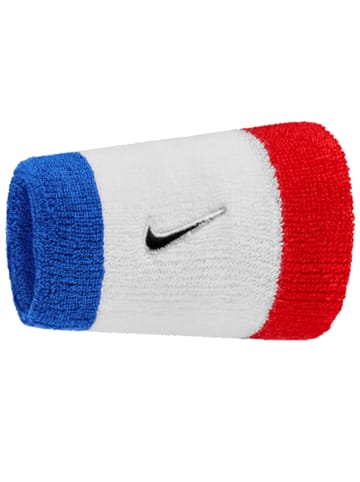 Nike Nike Swoosh Classic Double Wide Wristbands 2PK in Weiß