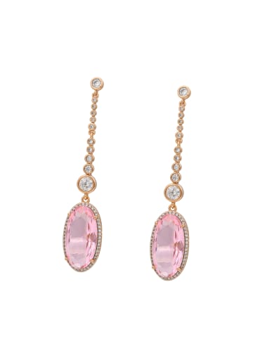 NAEMI Women Earrings in Rose Gold Pink