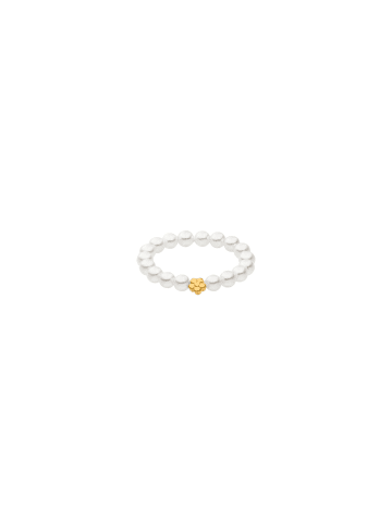 PURELEI Perlenring Shiny Bloom Gold