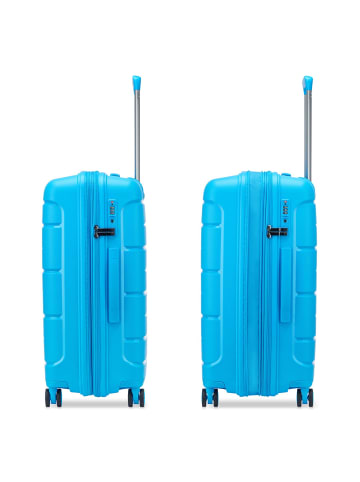 MODO by roncato Starlight 3.0 4 Rollen Kofferset 3-teilig mit Dehnfalte light blue