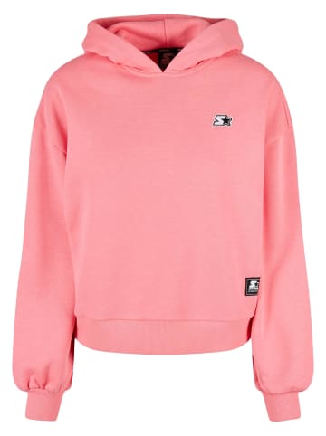 STARTER STARTER Damen Ladies Starter Essential Oversized Hoody in pinkgrapefruit